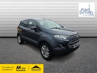 USED 2015 65 FORD ECOSPORT 1.5 Zetec SUV 5dr Petrol Manual 2WD Euro 5 (112 ps) 