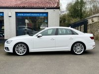 USED 2019 19 AUDI A4 2.0 TFSI 35 S line Saloon 4dr Petrol Manual Euro 6 (s/s) (150 ps) 7 AUDI SERVICE STAMPS+2 OWNERS FROM NEW+SATELLITE NAVIGATION+CRUISE CONTROL+FINANCE AVAILABLE ON THIS CAR