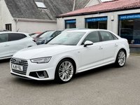 USED 2019 19 AUDI A4 2.0 TFSI 35 S line Saloon 4dr Petrol Manual Euro 6 (s/s) (150 ps) 7 AUDI SERVICE STAMPS+2 OWNERS FROM NEW+SATELLITE NAVIGATION+CRUISE CONTROL+FINANCE AVAILABLE ON THIS CAR