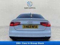 USED 2013 63 AUDI A4 2.0 TFSI Black Edition Saloon 4dr Petrol S Tronic quattro Euro 6 (s/s) (225 ps) FINANCE+ULEZ+SATNAV+HPI CLEAR+MOT