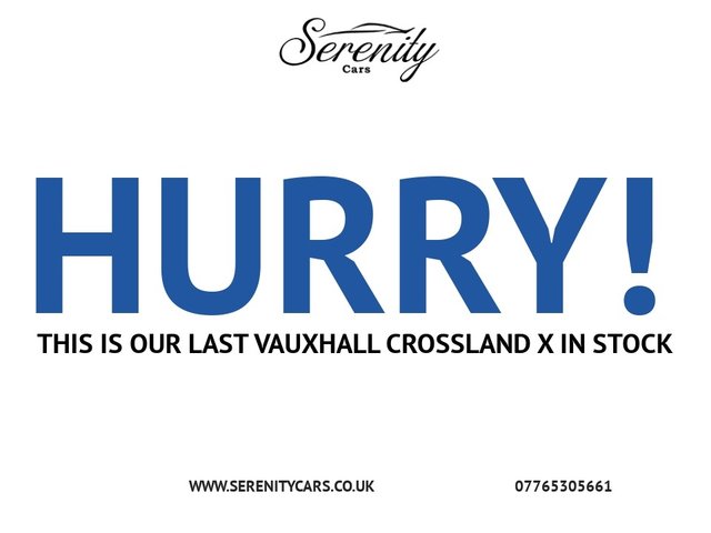 View our VAUXHALL CROSSLAND X