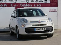 USED 2015 15 FIAT 500L 1.3 MultiJet Pop Star MPW 5dr Diesel Dualogic Euro 5 (s/s) (7 Seat) (85 bhp) 