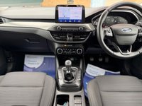 USED 2021 70 FORD FOCUS 1.0T EcoBoost MHEV Titanium Edition Hatchback 5 Door Chrome Blue Petrol Manual Euro 6 (s/s) (125 ps) LOVELY LOW MILEAGE FOCUS HEATED FRONT SEATS SAT NAV PHONE PROJECTION FRONT AND REAR PARK SENSORS