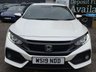 USED 2019 19 HONDA CIVIC 1.0 VTEC Turbo SR Hatchback 5dr Petrol Manual Euro 6 (s/s) (126 ps) 