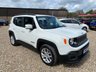 USED 2016 66 JEEP RENEGADE 1.4T MultiAirII Longitude SUV 5dr Petrol Manual Euro 6 (s/s) (140 ps) RECENTLY SERVICED+5 INCH TOUCHSCREEN SATELLITE NAVIGATION SYSTEM+DAB DIGITAL RADIO+BLUETOOTH+AIR-CONDITIONING+DAYTIME RUNNING LIGHTS+PARKING ASSISTANCE+'APLINE WHITE' PAINT+17 INCH ALLOY WHEELS.