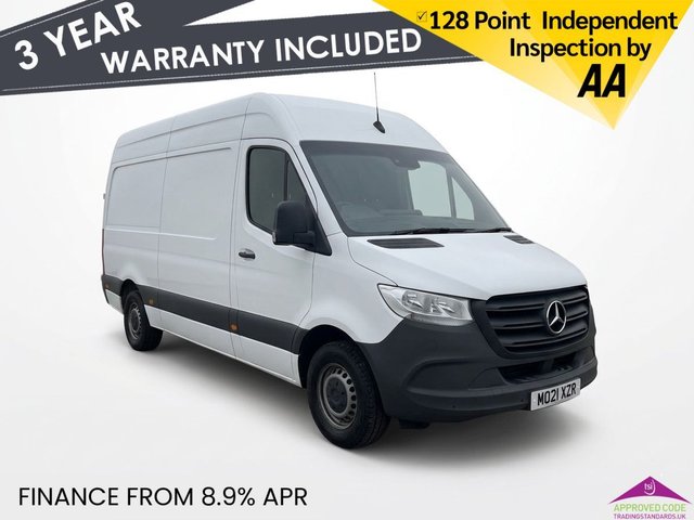 View our Mercedes-Benz Sprinter 2.0 317 CDI Progressive Panel Van 5dr Diesel Manual RWD L3 H2 Euro 6 (s/s) (170 ps)