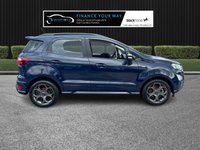 USED 2022 22 FORD ECOSPORT 1.0T EcoBoost GPF ST-Line SUV 5dr Petrol Manual Euro 6 (s/s) (125 ps) HERE AT MOTOR SWITCH YOUR NEW MOTOR IS JUST A SWITCH AWAY WITH THIS FORD ECOSPORT 1.0T PETROL ECOBOOST GPF GT-LINE SUV 5DR MANUAL EURO 6, WHICH COMES WITH A FULL 12 MONTHS NATIONWIDE WARRANTY AND ALSO COMES WITH A FULL 12 MONTHS MOT, THIS VEHICLE ALSO HAS ONLY 1 FORMER KEEPER, ALSO COMES WITH 2 KEYS AND HAS LOW MILEAGE, WITH THE LAST SERVICE BEING DONE AT 26790 MILES, FINANCE AVAILABLE FROM 10.9% APR, DELIVERY AVAILABLE, PART EX WELCOME, FULLY VALETED USING AUTO SMART PRODUCTS, HPI CLEAR