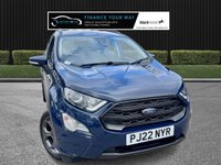 USED 2022 22 FORD ECOSPORT 1.0T EcoBoost GPF ST-Line SUV 5dr Petrol Manual Euro 6 (s/s) (125 ps) HERE AT MOTOR SWITCH YOUR NEW MOTOR IS JUST A SWITCH AWAY WITH THIS FORD ECOSPORT 1.0T PETROL ECOBOOST GPF GT-LINE SUV 5DR MANUAL EURO 6, WHICH COMES WITH A FULL 12 MONTHS NATIONWIDE WARRANTY AND ALSO COMES WITH A FULL 12 MONTHS MOT, THIS VEHICLE ALSO HAS ONLY 1 FORMER KEEPER, ALSO COMES WITH 2 KEYS AND HAS LOW MILEAGE, WITH THE LAST SERVICE BEING DONE AT 26790 MILES, FINANCE AVAILABLE FROM 10.9% APR, DELIVERY AVAILABLE, PART EX WELCOME, FULLY VALETED USING AUTO SMART PRODUCTS, HPI CLEAR