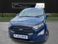 USED 2022 22 FORD ECOSPORT 1.0T EcoBoost GPF ST-Line SUV 5dr Petrol Manual Euro 6 (s/s) (125 ps) HERE AT MOTOR SWITCH YOUR NEW MOTOR IS JUST A SWITCH AWAY WITH THIS FORD ECOSPORT 1.0T PETROL ECOBOOST GPF GT-LINE SUV 5DR MANUAL EURO 6, WHICH COMES WITH A FULL 12 MONTHS NATIONWIDE WARRANTY AND ALSO COMES WITH A FULL 12 MONTHS MOT, THIS VEHICLE ALSO HAS ONLY 1 FORMER KEEPER, ALSO COMES WITH 2 KEYS AND HAS LOW MILEAGE, WITH THE LAST SERVICE BEING DONE AT 26790 MILES, FINANCE AVAILABLE FROM 10.9% APR, DELIVERY AVAILABLE, PART EX WELCOME, FULLY VALETED USING AUTO SMART PRODUCTS, HPI CLEAR