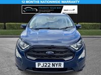 USED 2022 22 FORD ECOSPORT 1.0T EcoBoost GPF ST-Line SUV 5dr Petrol Manual Euro 6 (s/s) (125 ps) HERE AT MOTOR SWITCH YOUR NEW MOTOR IS JUST A SWITCH AWAY WITH THIS FORD ECOSPORT 1.0T PETROL ECOBOOST GPF GT-LINE SUV 5DR MANUAL EURO 6, WHICH COMES WITH A FULL 12 MONTHS NATIONWIDE WARRANTY AND ALSO COMES WITH A FULL 12 MONTHS MOT, THIS VEHICLE ALSO HAS ONLY 1 FORMER KEEPER, ALSO COMES WITH 2 KEYS AND HAS LOW MILEAGE, WITH THE LAST SERVICE BEING DONE AT 26790 MILES, FINANCE AVAILABLE FROM 9.9% APR, DELIVERY AVAILABLE, PART EX WELCOME, FULLY VALETED USING AUTO SMART PRODUCTS, HPI CLEAR