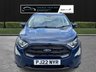 USED 2022 22 FORD ECOSPORT 1.0T EcoBoost GPF ST-Line SUV 5dr Petrol Manual Euro 6 (s/s) (125 ps) HERE AT MOTOR SWITCH YOUR NEW MOTOR IS JUST A SWITCH AWAY WITH THIS FORD ECOSPORT 1.0T PETROL ECOBOOST GPF GT-LINE SUV 5DR MANUAL EURO 6, WHICH COMES WITH A FULL 12 MONTHS NATIONWIDE WARRANTY AND ALSO COMES WITH A FULL 12 MONTHS MOT, THIS VEHICLE ALSO HAS ONLY 1 FORMER KEEPER, ALSO COMES WITH 2 KEYS AND HAS LOW MILEAGE, WITH THE LAST SERVICE BEING DONE AT 26790 MILES, FINANCE AVAILABLE FROM 10.9% APR, DELIVERY AVAILABLE, PART EX WELCOME, FULLY VALETED USING AUTO SMART PRODUCTS, HPI CLEAR