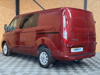 USED 2021 21 FORD TRANSIT CUSTOM 2.0 300 EcoBlue Limited Crew Van Double Cab 5dr Diesel Manual L1 H1 Euro 6 (s/s) (6 Seat) (130 ps) 1 OWNER | FSH | TWIN SLIDING DOORS | COMBI VAN