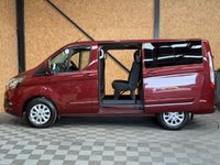 USED 2021 21 FORD TRANSIT CUSTOM 2.0 300 EcoBlue Limited Crew Van Double Cab 5dr Diesel Manual L1 H1 Euro 6 (s/s) (6 Seat) (130 ps) 1 OWNER | FSH | TWIN SLIDING DOORS | COMBI VAN