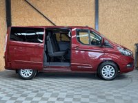 USED 2021 21 FORD TRANSIT CUSTOM 2.0 300 EcoBlue Limited Crew Van Double Cab 5dr Diesel Manual L1 H1 Euro 6 (s/s) (6 Seat) (130 ps) 1 OWNER | FSH | TWIN SLIDING DOORS | COMBI VAN