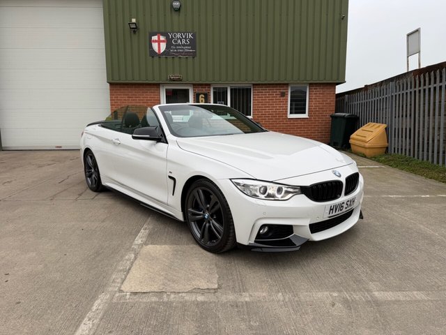 2016 16 BMW 4 Series 2.0 420d M Sport Convertible 2dr Diesel Auto Euro 6 (s/s) (190 ps)