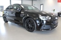 USED 2019 68 AUDI A3 1.6 TDI 30 Black Edition Saloon 4dr Diesel S Tronic Euro 6 (s/s) (116 ps) ***DSG AUTOMATIC***SERVICE HISTORY***S-LINE EMBOSSED SPORTS SEATS***APPLE CAR PLAY***MMI SAT NAV***MMI RADIO PLUS RETRACTABLE SCREEN***REAR PARKING AID***PADDLE SHIFT***BLUETOOTH***SPORTS SUSPENSION***