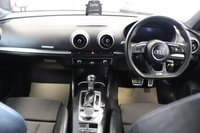 USED 2019 68 AUDI A3 1.6 TDI 30 Black Edition Saloon 4dr Diesel S Tronic Euro 6 (s/s) (116 ps) ***DSG AUTOMATIC***SERVICE HISTORY***S-LINE EMBOSSED SPORTS SEATS***APPLE CAR PLAY***MMI SAT NAV***MMI RADIO PLUS RETRACTABLE SCREEN***REAR PARKING AID***PADDLE SHIFT***BLUETOOTH***SPORTS SUSPENSION***