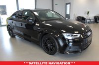 USED 2019 68 AUDI A3 1.6 TDI 30 Black Edition Saloon 4dr Diesel S Tronic Euro 6 (s/s) (116 ps) ***DSG AUTOMATIC***SERVICE HISTORY***S-LINE EMBOSSED SPORTS SEATS***APPLE CAR PLAY***MMI SAT NAV***MMI RADIO PLUS RETRACTABLE SCREEN***REAR PARKING AID***PADDLE SHIFT***BLUETOOTH***SPORTS SUSPENSION***