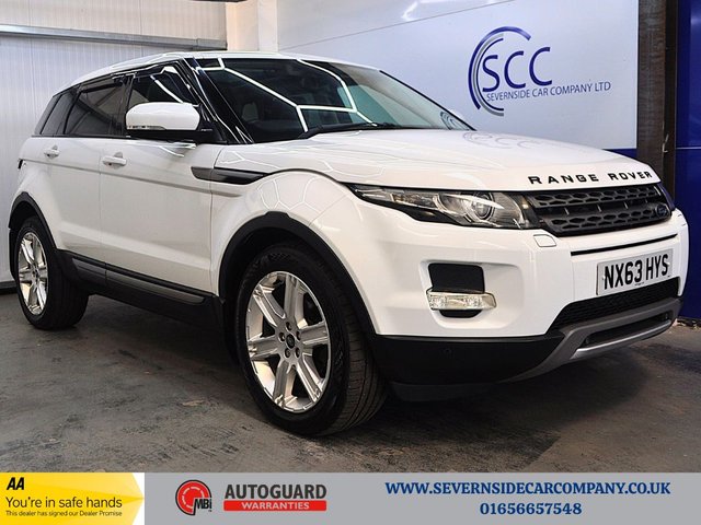 2013 63 Land Rover Range Rover Evoque 2.2 SD4 Pure SUV 5dr Diesel Manual 4WD Euro 5 (s/s) (190 ps)
