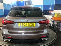 USED 2024 24 MG MG HS 1.5 T-GDI Trophy SUV 5dr Petrol Manual Euro 6 (s/s) (162 ps) A stunning example of this very highly regarded family 5 door Suv finished in Urban Grey complimented with 18" Diamond cut alloys .This car comes fully serviced and is equipped with full black leather heated and electric seats ,cruise control and speed limiter .onboard computer ,Dab stereo with usb inputs ,Apple car play ,Android auto .dual zone digital climate control ,rear parking sensors with reverse camera ,Keyless entry and go ,auto lights and wipers ,power folding mirrors plus all the usua