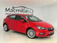 USED 2016 66 VAUXHALL ASTRA 1.4i Turbo Elite Hatchback 5dr Petrol Manual Euro 6 (150 ps) Heated seats