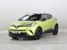 USED 2019 19 TOYOTA C-HR 1.8 VVT-h Lime Edition SUV 5dr Petrol Hybrid CVT Euro 6 (s/s) (122 ps) SAT NAV | PART LTHR | REAR CAM