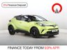USED 2019 19 TOYOTA C-HR 1.8 VVT-h Lime Edition SUV 5dr Petrol Hybrid CVT Euro 6 (s/s) (122 ps) SAT NAV | PART LTHR | REAR CAM