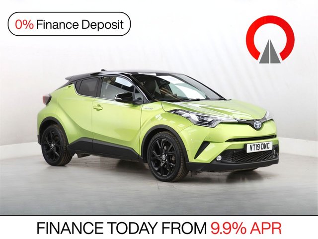 2019 C HR 1.8 VVT H LIME EDITION SUV 5DR PETROL HYBRID CVT EURO 6... photo