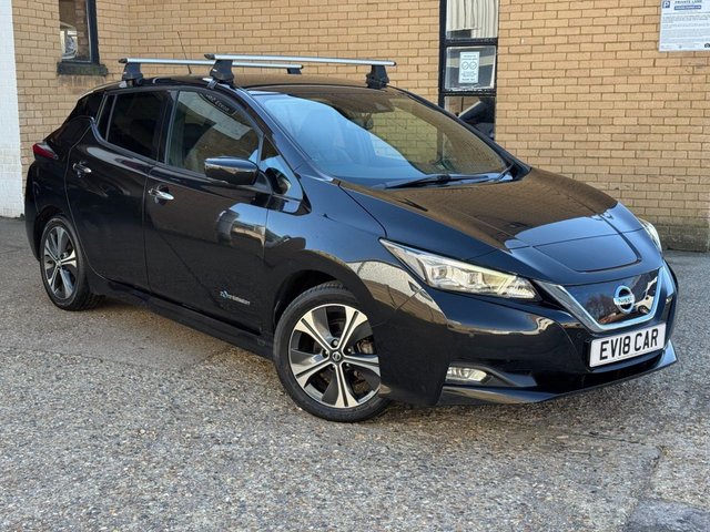 2018 NISSAN LEAF 40KWH TEKNA HATCHBACK 5DR ELECTRIC AUTO 150 PS 2018 26,235 MILES RANGE... photo