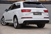 USED 2015 65 AUDI Q7 3.0 TDI V6 S line SUV 5dr Diesel Tiptronic quattro Euro 6 (s/s) (272 ps) ULEZ Free | 2 Keys | Service History | Electric Glass Panoramic Roof | 7 Seats | Front & Rear Parking Sensors | Privacy Glass | Part Black Leather interior | Dual Zone Climate Control | 21'' Alloy Wheels | MOT Valid