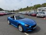 USED 2017 67 FIAT 124 SPIDER 1.4 MultiAir Lusso Convertible 2dr Petrol Euro 6 (140 ps) Italia Blue Metallic with Black leather stitched in Silver, very high specification LUSSO model