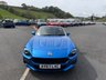 USED 2017 67 FIAT 124 SPIDER 1.4 MultiAir Lusso Convertible 2dr Petrol Euro 6 (140 ps) Italia Blue Metallic with Black leather stitched in Silver, very high specification LUSSO model
