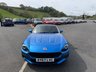 USED 2017 67 FIAT 124 SPIDER 1.4 MultiAir Lusso Convertible 2dr Petrol Euro 6 (140 ps) Italia Blue Metallic with Black leather stitched in Silver, very high specification LUSSO model
