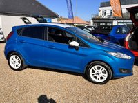 USED 2016 66 FORD FIESTA 1.25 Zetec Blue Edition Hatchback 5dr Petrol Manual Euro 6 (82 ps) Special Edition With Bluetooth & Air Conditioning