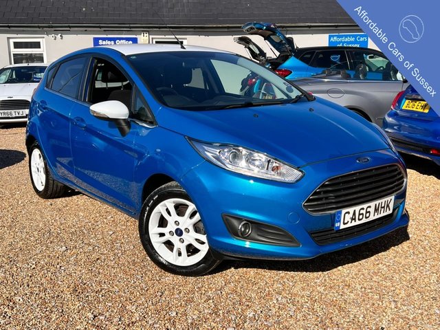 View our Ford Fiesta 1.25 Zetec Blue Edition Hatchback 5dr Petrol Manual Euro 6 (82 ps)