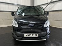 USED 2015 15 FORD TRANSIT CUSTOM 2.2 TDCI 155PS CREW VAN L1 H1 LIMITED - NO VAT 