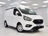 USED 2022 22 FORD TRANSIT CUSTOM 2.0 300 EcoBlue Limited Panel Van 5dr Diesel Manual L1 H2 Euro 6 (s/s) (130 ps) 2 KEYS, FSH, PARK SENSORS