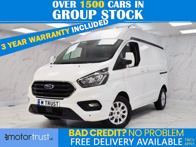 View our Ford Transit Custom 2.0 300 EcoBlue Limited Panel Van 5dr Diesel Manual L1 H2 Euro 6 (s/s) (130 ps)