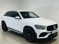 USED 2019 69 MERCEDES-BENZ GLC 2.0 GLC220d AMG Line SUV 5dr Diesel G-Tronic+ 4MATIC Euro 6 (s/s) (194 ps) Polar White | AMG Style Upgraded 21 Inch Wheels | Black Panamerica Grille | Privacy Glass | Widescreen Nav | Facelift Model | ULEZ OK