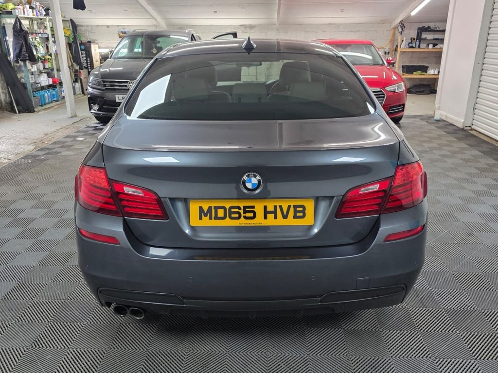 USED 2015 65 BMW 5 SERIES 2.0 520d M Sport Saloon 4dr Diesel Auto Euro 6 (s/s) (190 ps) Bluetooth - SatNav - Sensors!