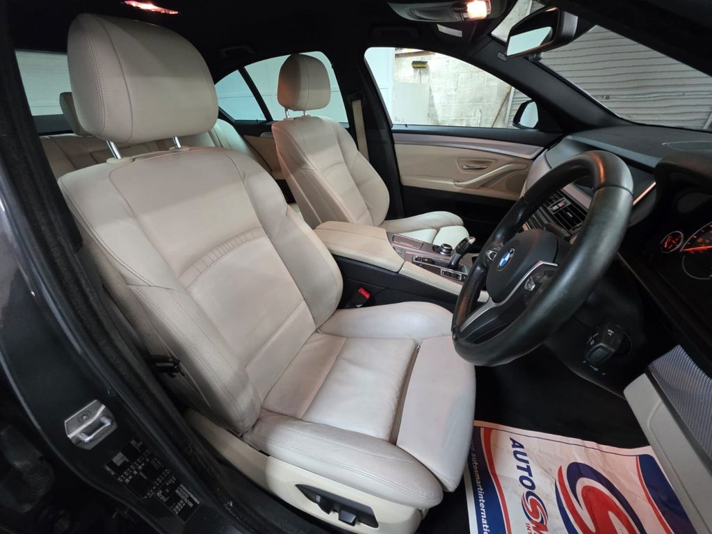 USED 2015 65 BMW 5 SERIES 2.0 520d M Sport Saloon 4dr Diesel Auto Euro 6 (s/s) (190 ps) Bluetooth - SatNav - Sensors!
