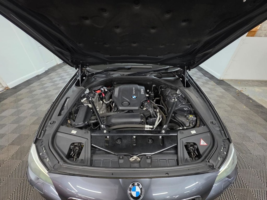 USED 2015 65 BMW 5 SERIES 2.0 520d M Sport Saloon 4dr Diesel Auto Euro 6 (s/s) (190 ps) Bluetooth - SatNav - Sensors!