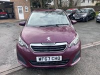 USED 2017 67 PEUGEOT 108 1.0 Active Hatchback 5dr Petrol 2 Tronic Euro 6 (68 ps) RARE LOW MILEAGE AUTOMATIC