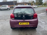 USED 2017 67 PEUGEOT 108 1.0 Active Hatchback 5dr Petrol 2 Tronic Euro 6 (68 ps) RARE LOW MILEAGE AUTOMATIC