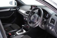 USED 2016 66 AUDI Q3 2.0 TDI S line Plus S Tronic quattro Euro 6 (s/s) 5dr BLACK 19 ALLOYS | HEATED SEATS