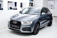 USED 2016 66 AUDI Q3 2.0 TDI S line Plus S Tronic quattro Euro 6 (s/s) 5dr BLACK 19 ALLOYS | HEATED SEATS