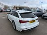 USED 2023 23 AUDI A6 AVANT 2.0 TDI 40 Black Edition Estate 5dr Diesel S Tronic quattro Euro 6-2 OWNER CAR FINISHED IN GLACIER WHITE WITH BLACK HALF LEATHER-20