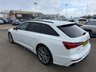 USED 2023 23 AUDI A6 AVANT 2.0 TDI 40 Black Edition Estate 5dr Diesel S Tronic quattro Euro 6-2 OWNER CAR FINISHED IN GLACIER WHITE WITH BLACK HALF LEATHER-20
