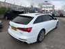 USED 2023 23 AUDI A6 AVANT 2.0 TDI 40 Black Edition Estate 5dr Diesel S Tronic quattro Euro 6-2 OWNER CAR FINISHED IN GLACIER WHITE WITH BLACK HALF LEATHER-20