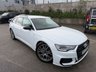USED 2023 23 AUDI A6 AVANT 2.0 TDI 40 Black Edition Estate 5dr Diesel S Tronic quattro Euro 6-2 OWNER CAR FINISHED IN GLACIER WHITE WITH BLACK HALF LEATHER-20